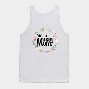 Cool Best Army Mom Tank Top